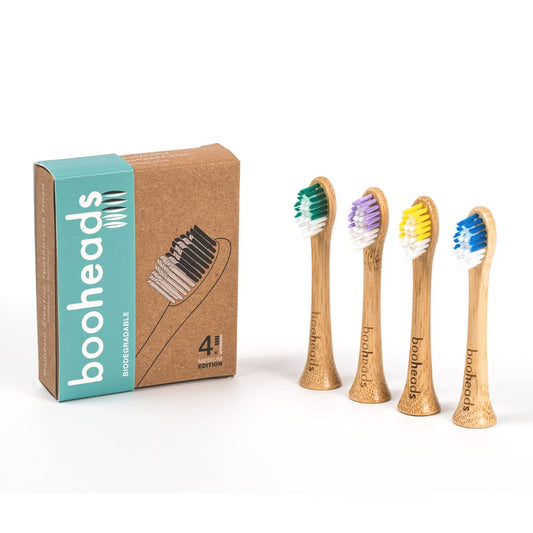 booheads Bamboo Electric Toothbrush Heads — Sonicare Compatible