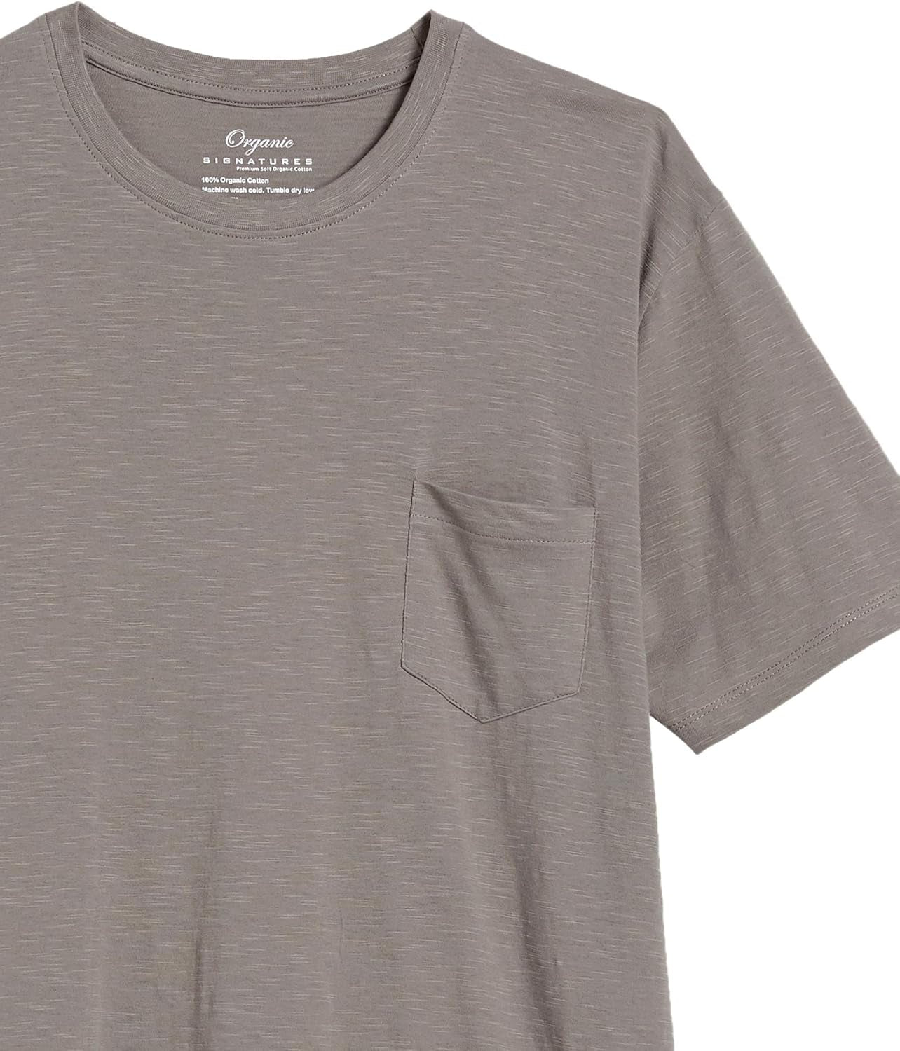 Supreme Soft Organic Cotton Pocket T-Shirt – Certified Sustainable, Comfortable Modern Classic Fit
