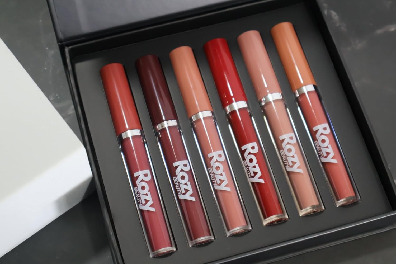6-Piece Matte Liquid Lipstick Set – Halal, Vegan & Cruelty-Free