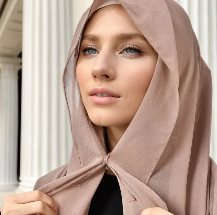 Lazy Chiffon Convenient Headscarf