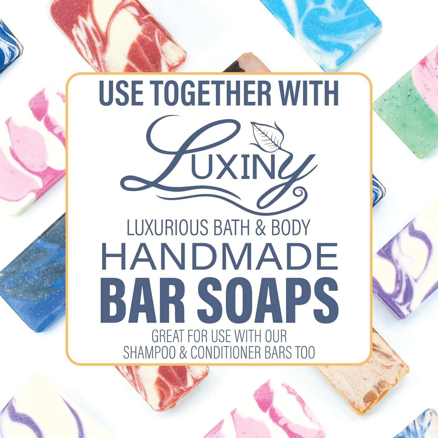 Luxiny Soap Saver Lift – Extend Bar Soap Life, Prevent Goop, Easy to Clean, Fun Shapes & Colors – Made in the USA