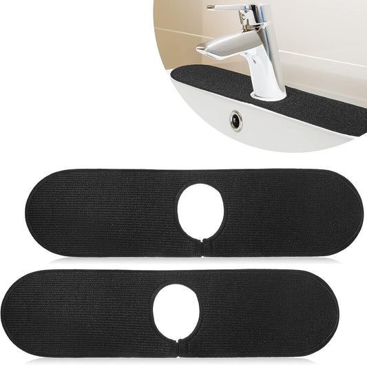 Wrap-Around Cleaning Cloth Faucet Pad – Keeps Sink Counters Dry & Clean