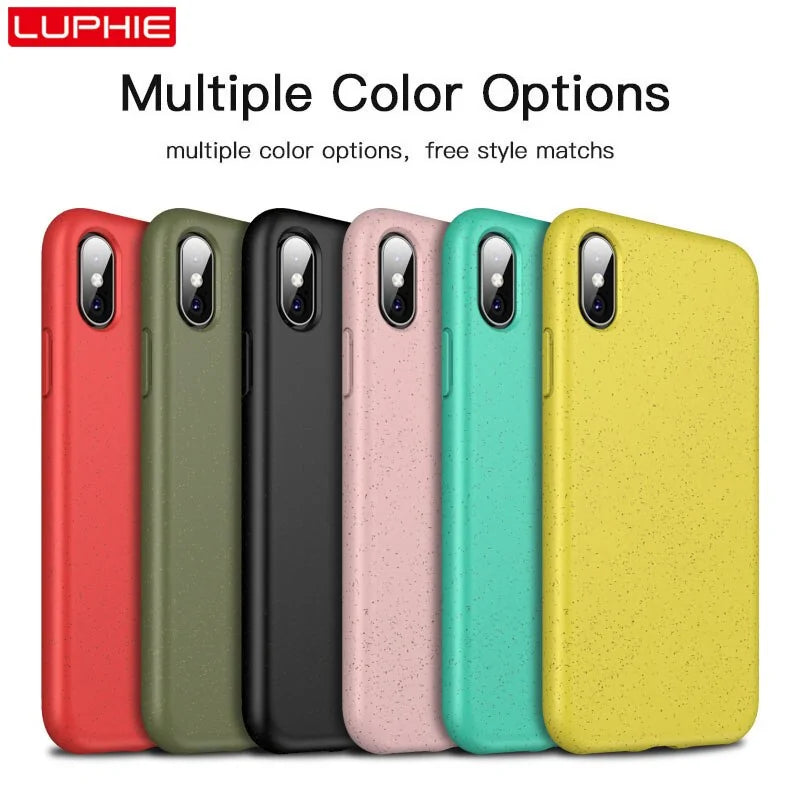 LUPHIE Eco-friendly Silicone Phone Case