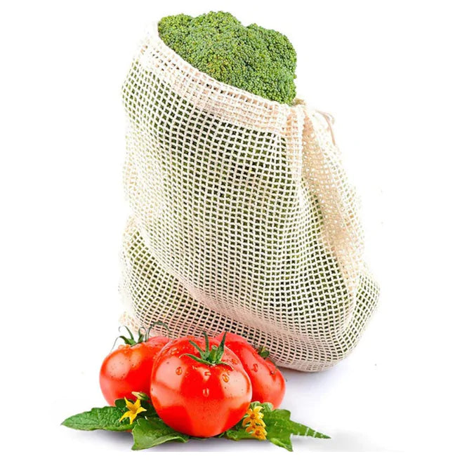 Washable Mesh Drawstring Bags