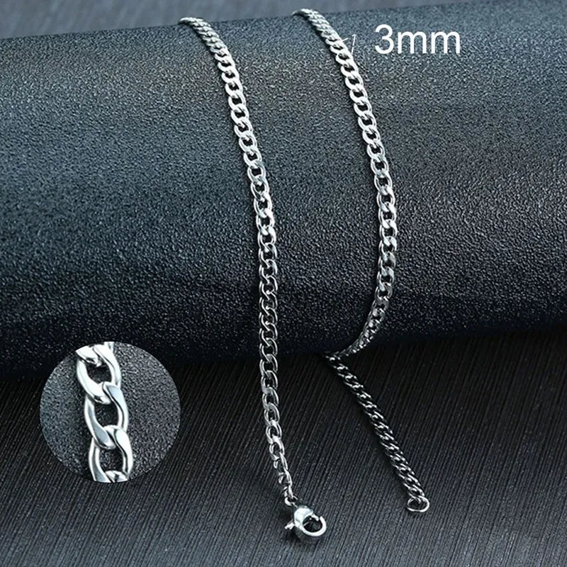 Stainless Steel Basic Thin Chain