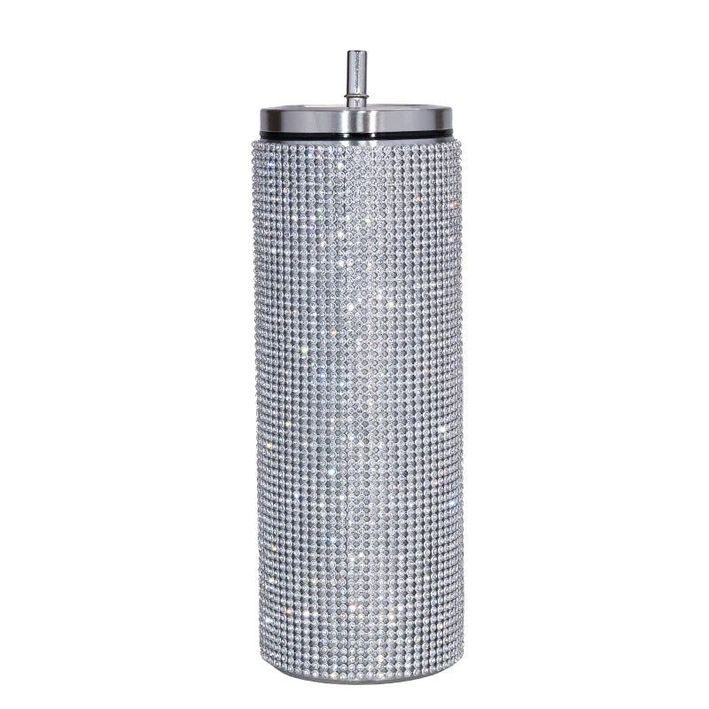 Stainless Steel Insulated Tumbler with Straw