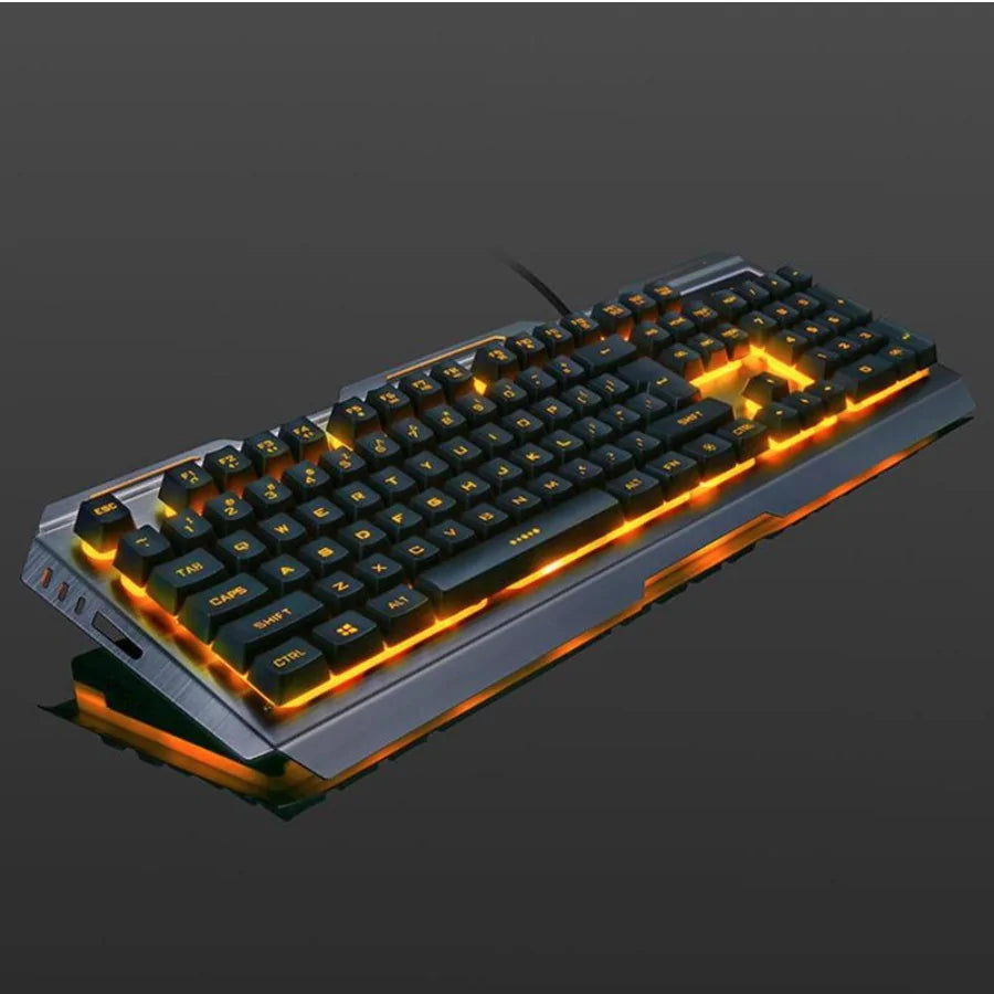 Mechanical Feel Gaming Keyboard and Mouse Set