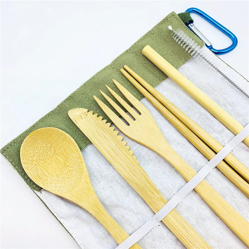 Sustainable Bamboo Cutlery Set